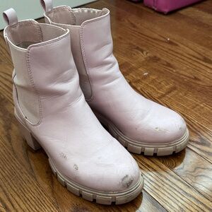 Target Pink Ankle Boots for Women
